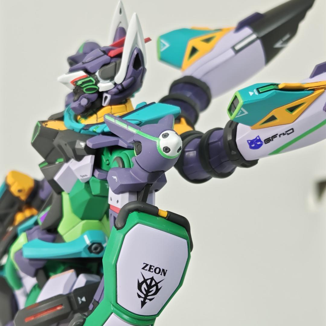 ガンプラ　HGジフレド　完成品