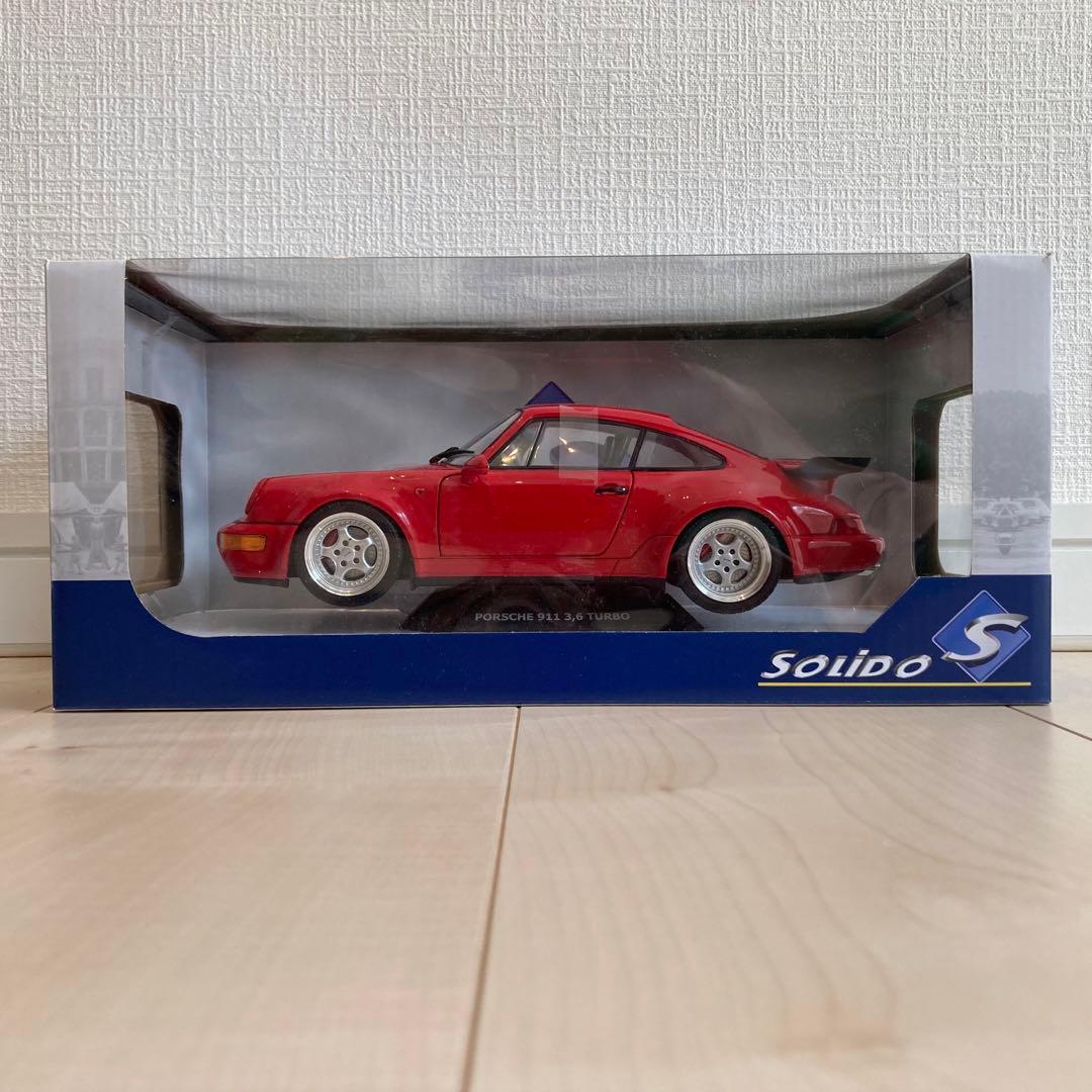 T*r様 レア！ソリド 1/18 ポルシェ911ターボ3.6