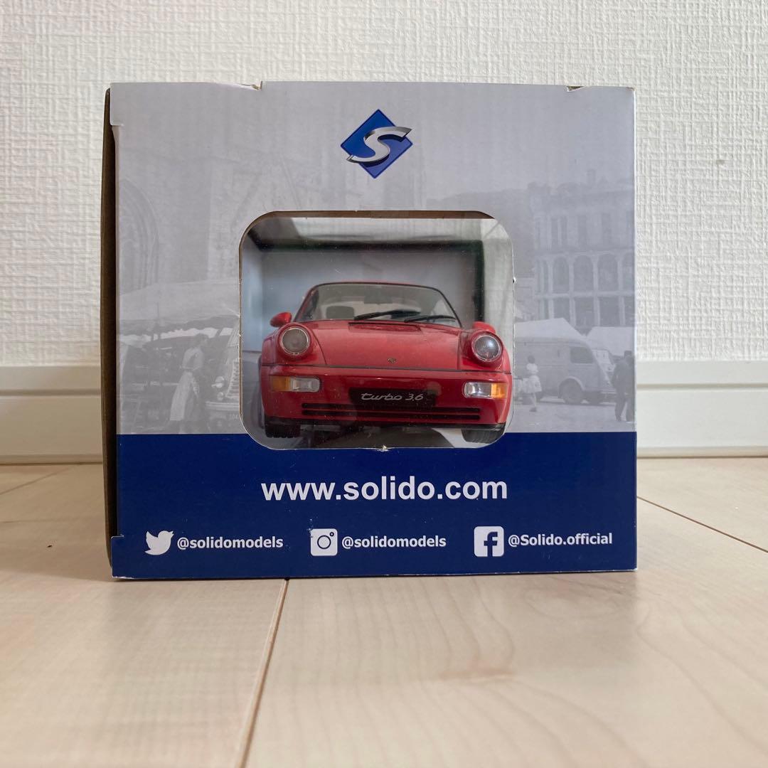T*r様 レア！ソリド 1/18 ポルシェ911ターボ3.6