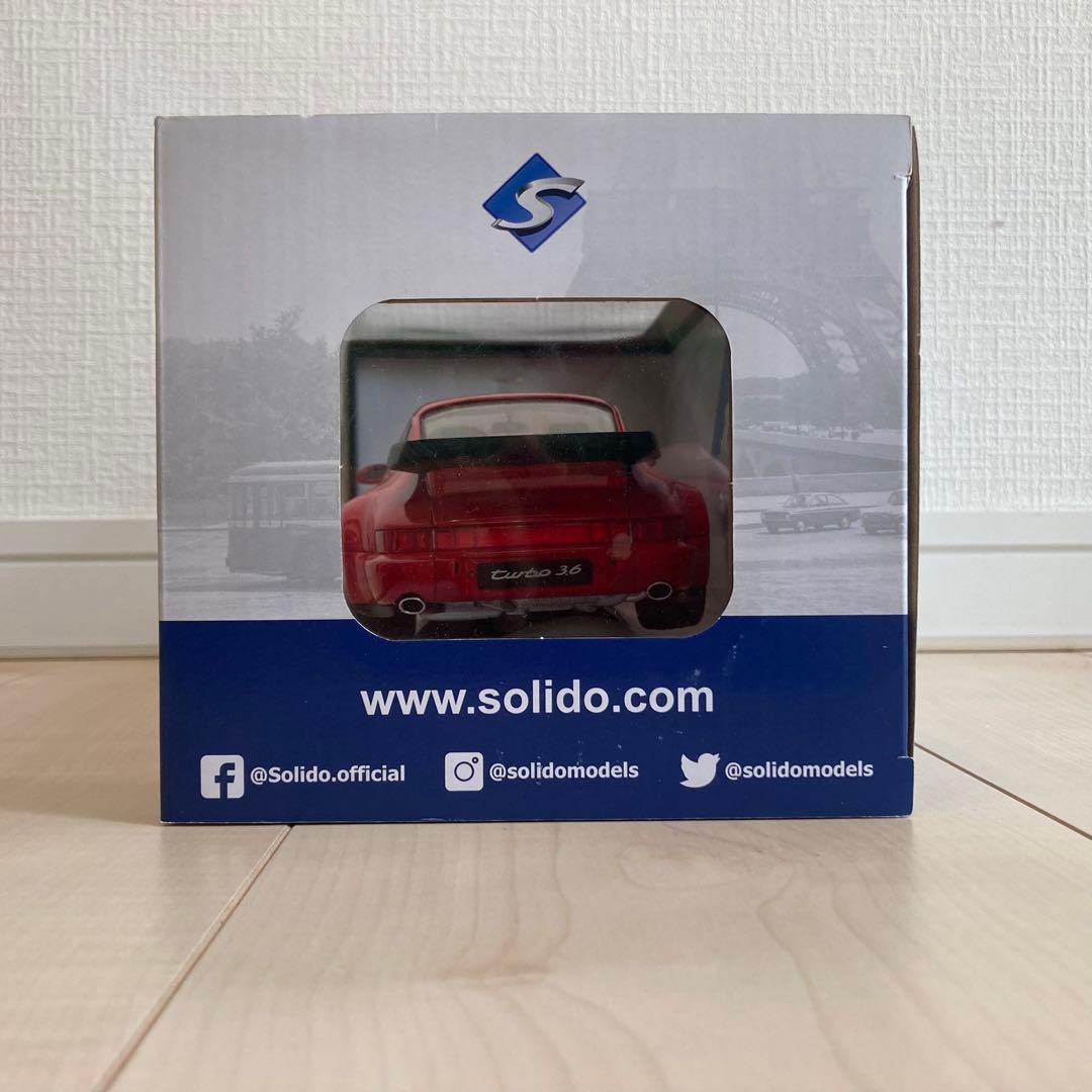 T*r様 レア！ソリド 1/18 ポルシェ911ターボ3.6