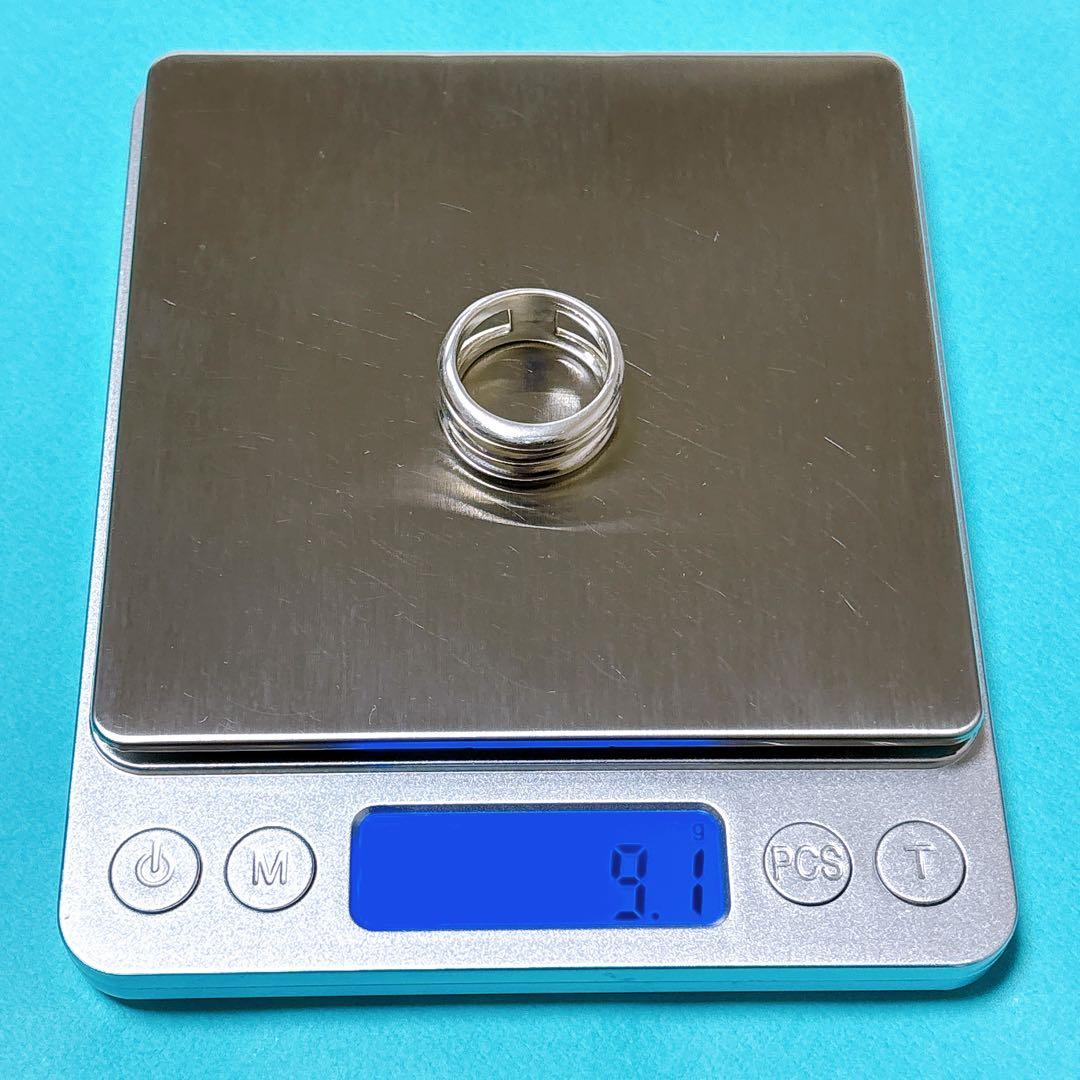 【美品】14.5号 Tiffanyティファニー ダイアゴナル リング SV925