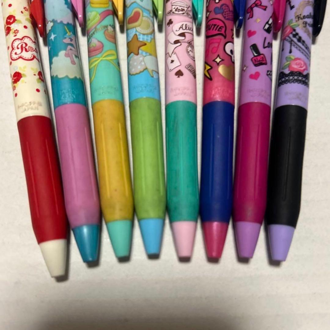 ZEBRA SARASA CLIP ボールペン ピチレモン 8色セット 平成女児