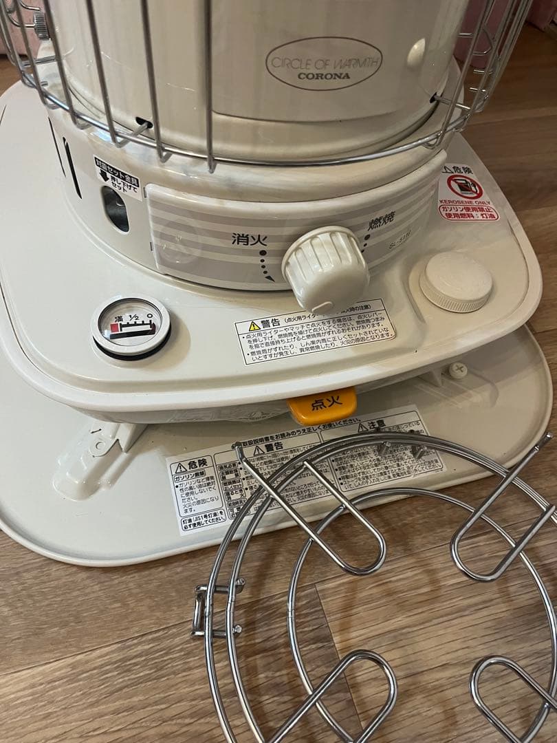 純正五徳付　良品　CORONA コロナ　ダルマストーブ SL-5116　キャンプ