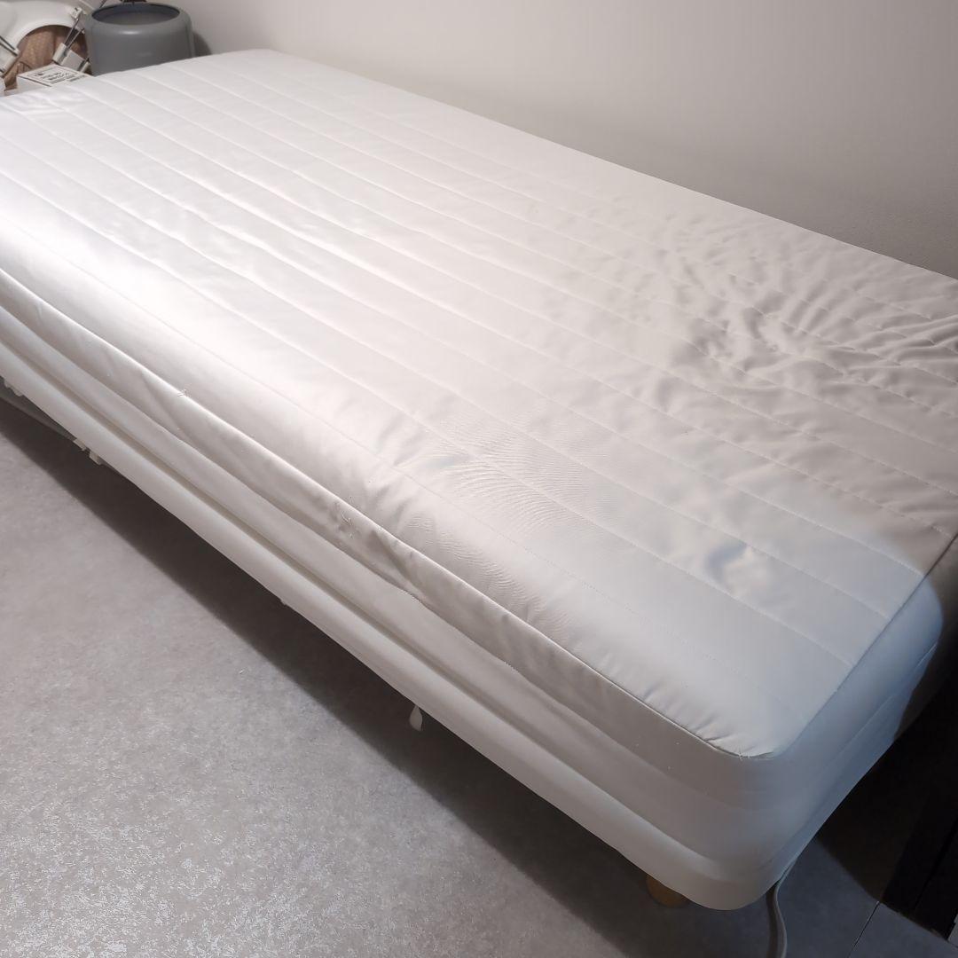 [送料込み] 無印良品 高密度ポケットコイル シングルベッド 脚付