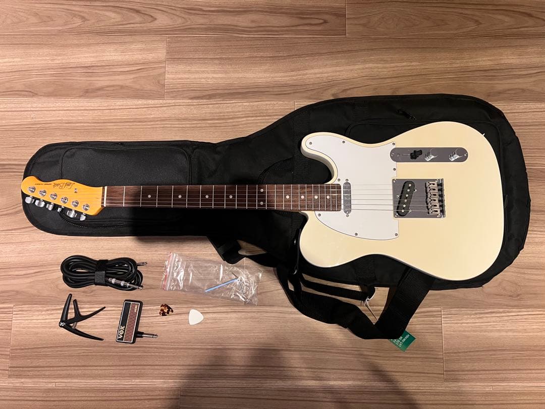 Laid Back LTE-5R テレキャスタータイプ エレキギター ホワイト