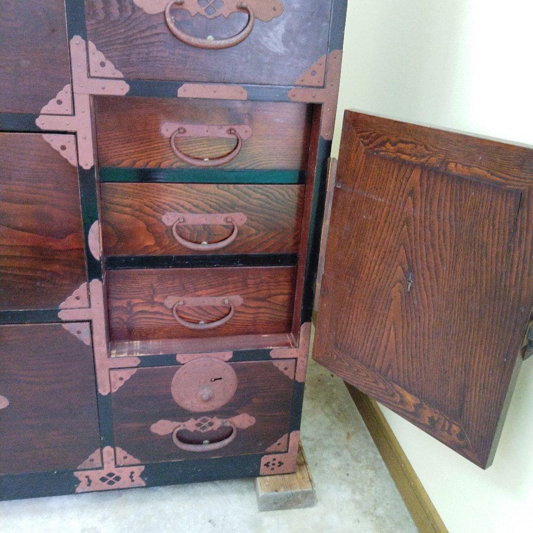 古い和箪笥　昭和レトロ　アンティーク