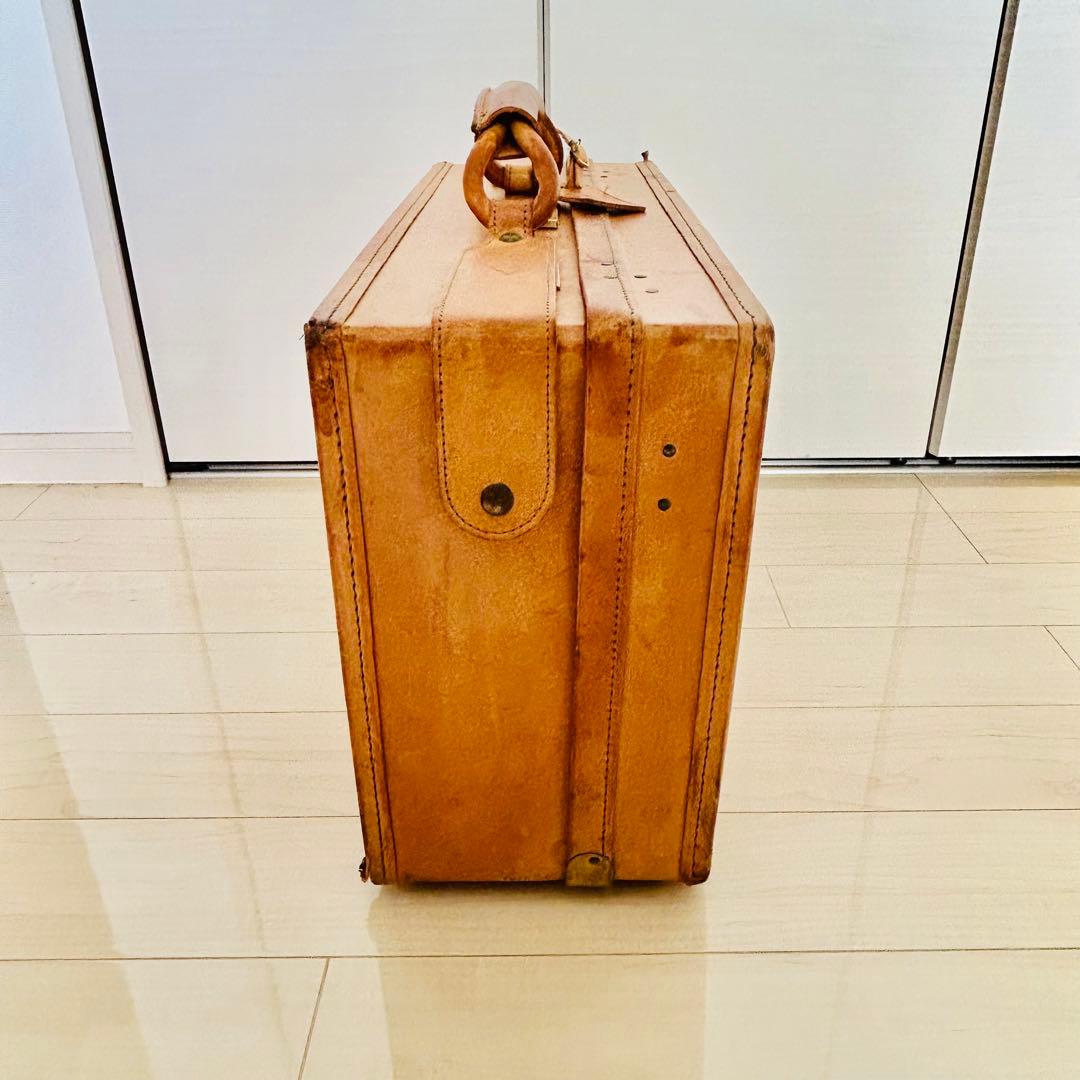 【希少】Hartmann スーツケース ヌメ革 キャメル