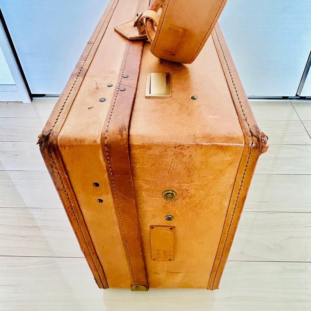 【希少】Hartmann スーツケース ヌメ革 キャメル