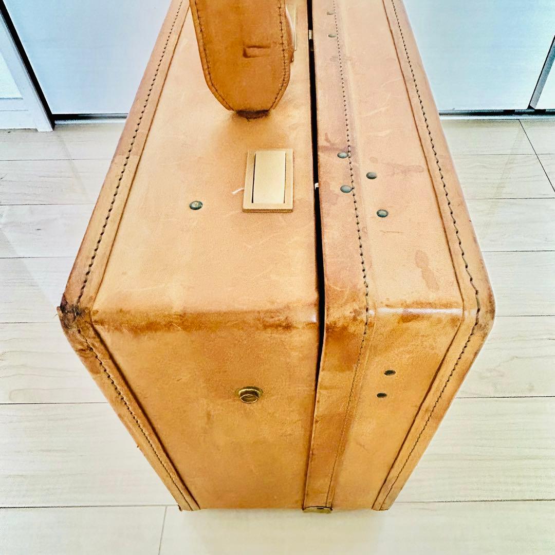 【希少】Hartmann スーツケース ヌメ革 キャメル