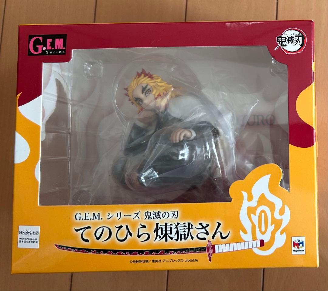 【新品未開封】鬼滅の刃G.E.M.てのひら煉獄さんフィギュア