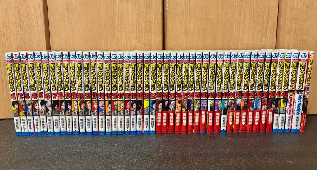 n*i様 僕のヒーローアカデミア 全巻セット　キャラクターブックつき