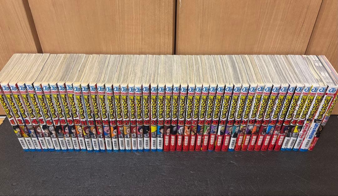 n*i様 僕のヒーローアカデミア 全巻セット　キャラクターブックつき