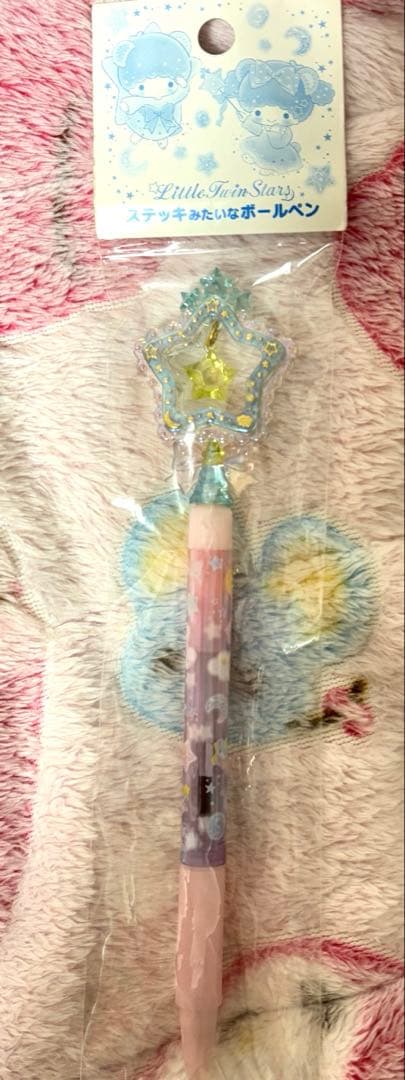 激レア キキララ ステッキみたいなボールペン