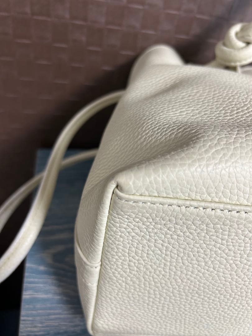 vasic bond mini アイボリー2way ショルダーバッグ