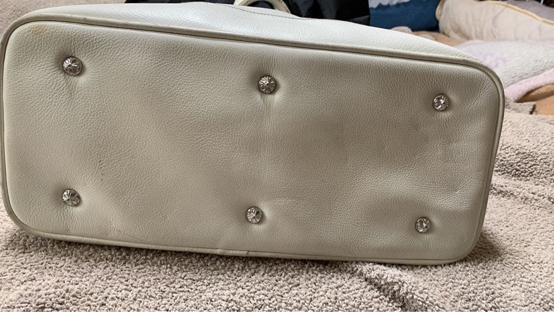 希少!!!クロムハーツホワイトバック