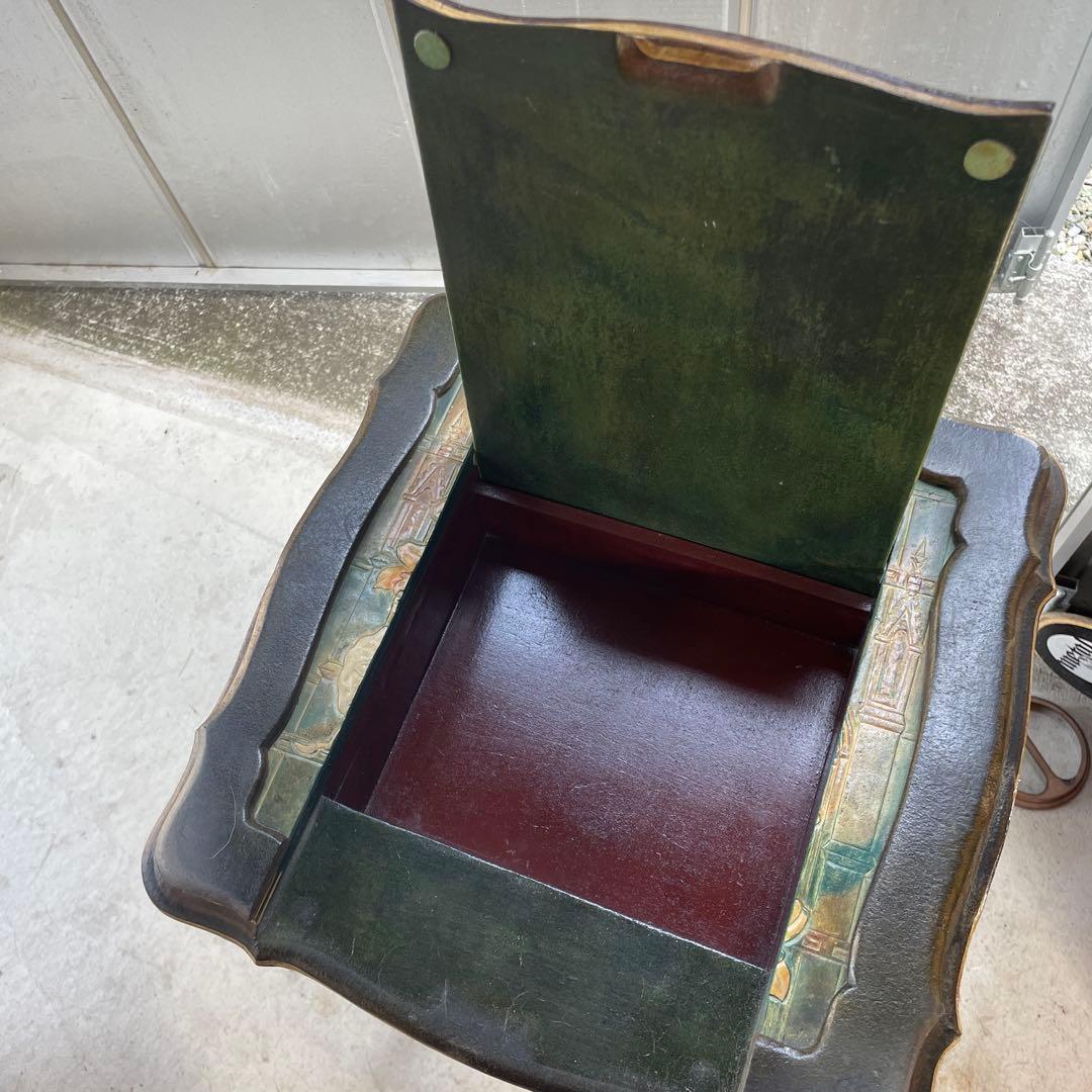 コンソールキャビネット　サイドテーブル　イタリア　アンティーク