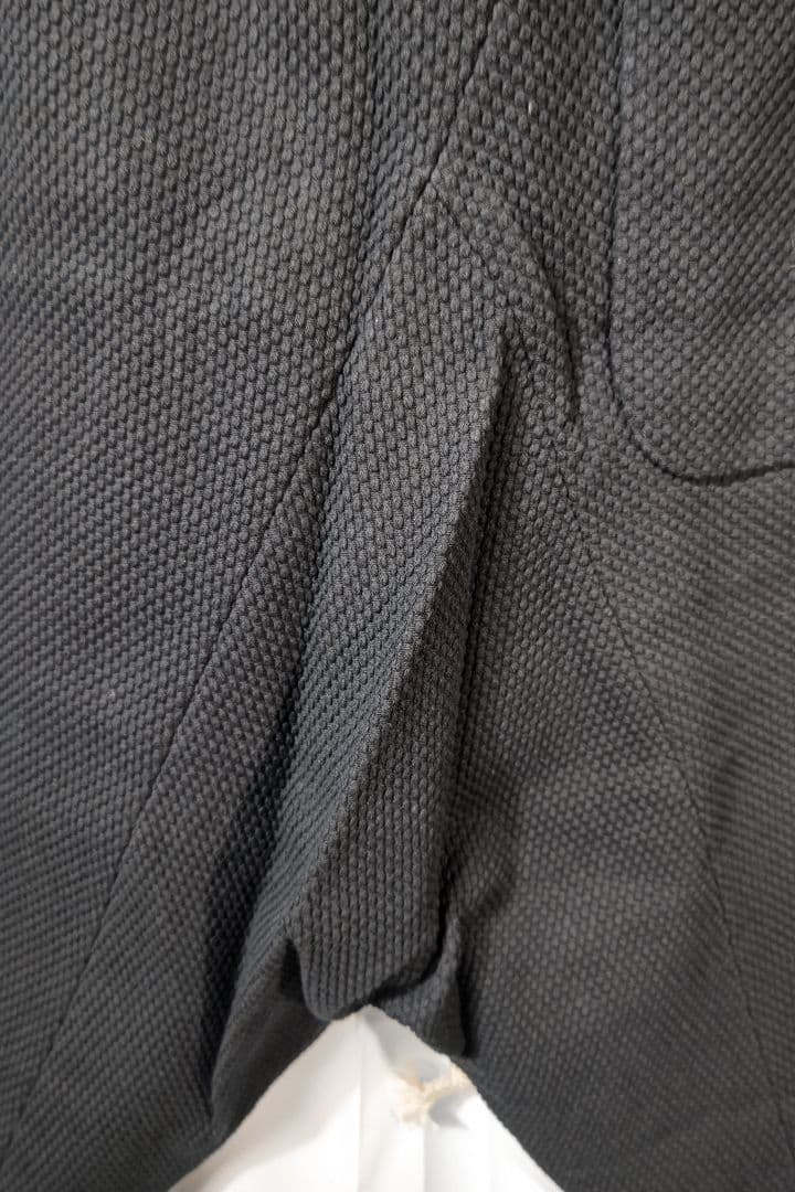 AVIALAE DROPCROTCH HEAVY WAFFLE ブラック