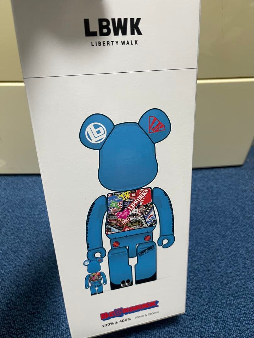 LBWK BE@RBRICK 100% & 400% 青