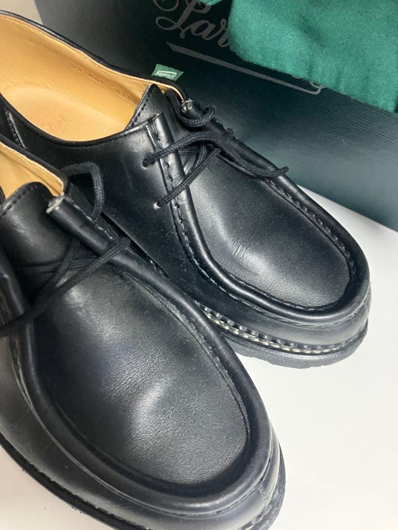 PARABOOT MICHAELパラブーツ ミカエル EU41 UK7 ブラック