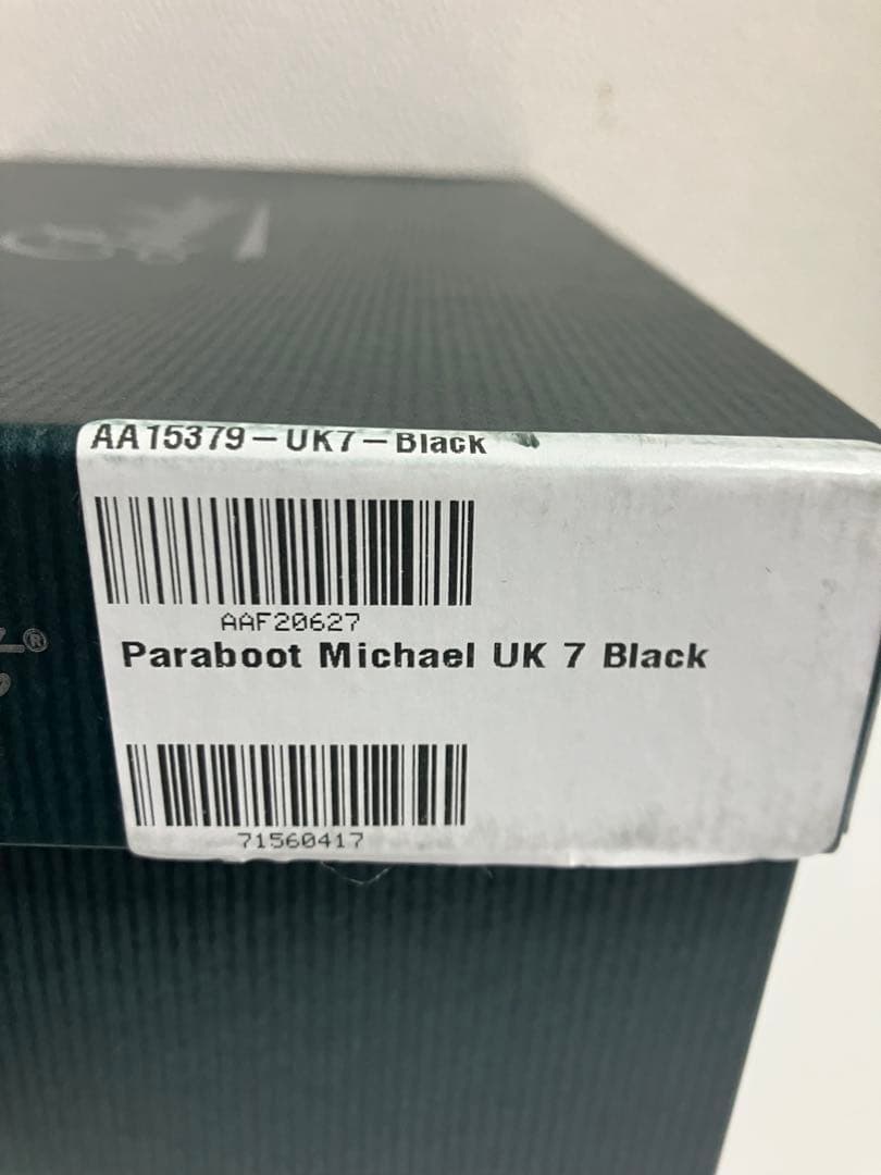 PARABOOT MICHAELパラブーツ ミカエル EU41 UK7 ブラック