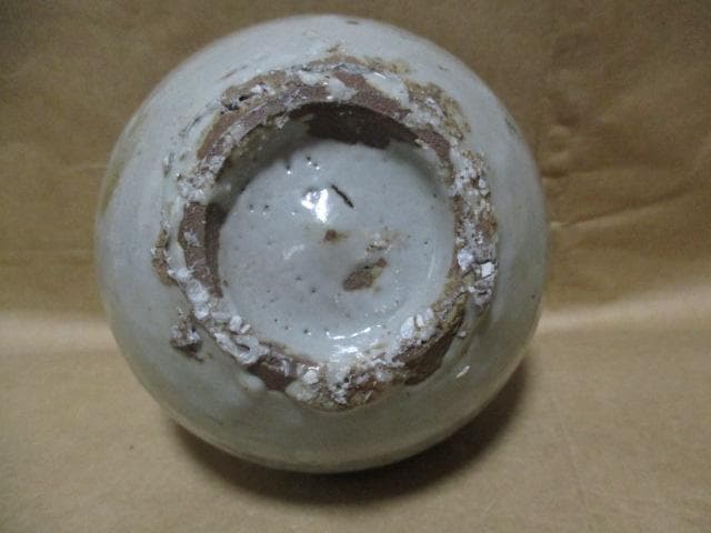李朝　白磁の小壺　S12-1