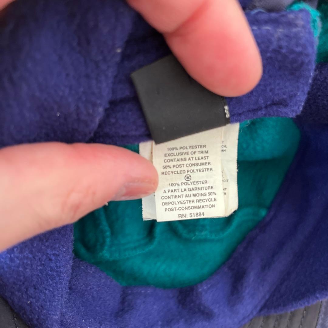 パタゴニア　フリースダックビルキャップ