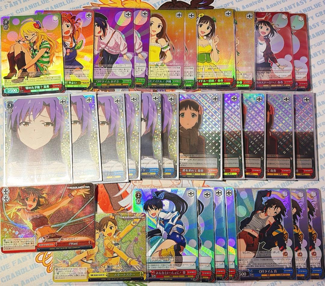 ヴァイスシュヴァルツ アイドルマスター デッキ まとめ セット