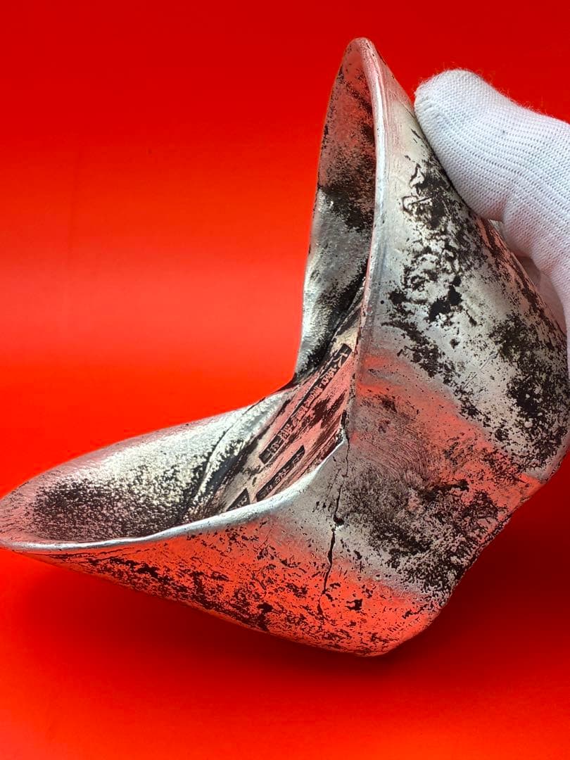 中国唐代官銭局「足銀紋銀」銘　大唐銀元寶　風水・財運・運勢・宝くじ運UP高額当選