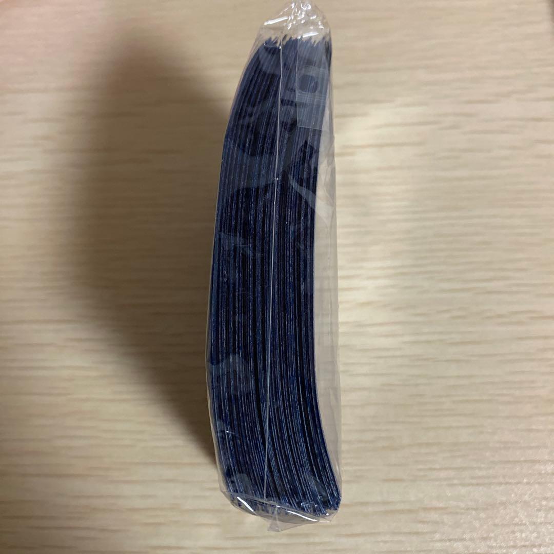 希少　初期ロゴ　スリーブ（青）　メタリックブルー　YUGIOH