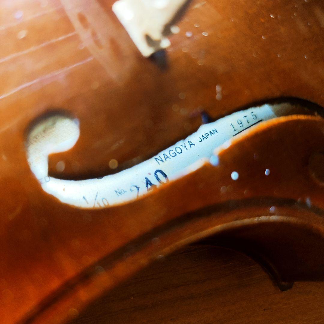 【良個体美音】スズキ No.240 1/10 バイオリン 1975