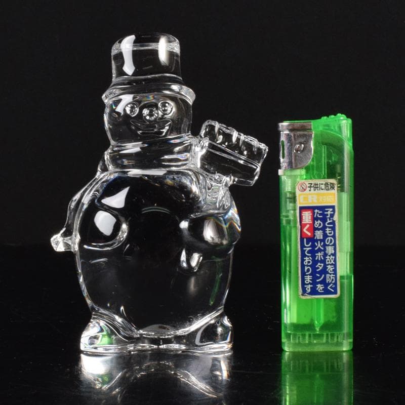 Baccarat　バカラ　クリスタルガラス　スノーマン　置物　箱付　V　7134