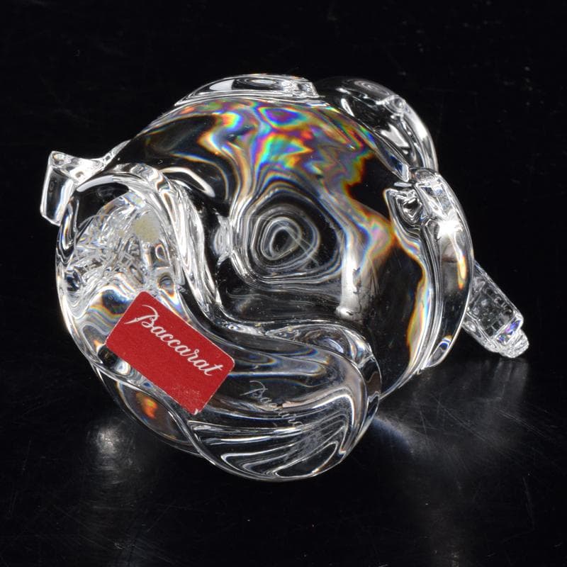 Baccarat　バカラ　クリスタルガラス　スノーマン　置物　箱付　V　7134