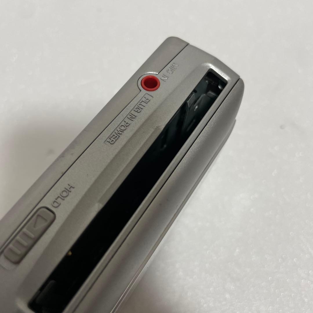 SHARP ポータブルMDプレーヤー MD-MS100-S 付属品有り