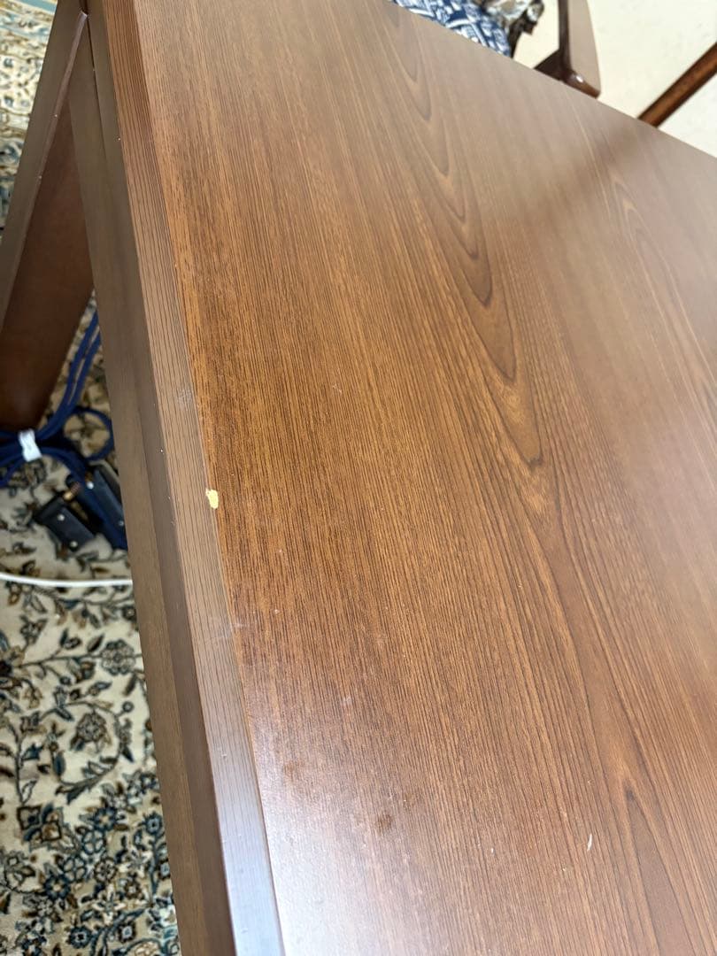 大幅値下げ!こたつ付きダイニングテーブル　回転椅子2セット