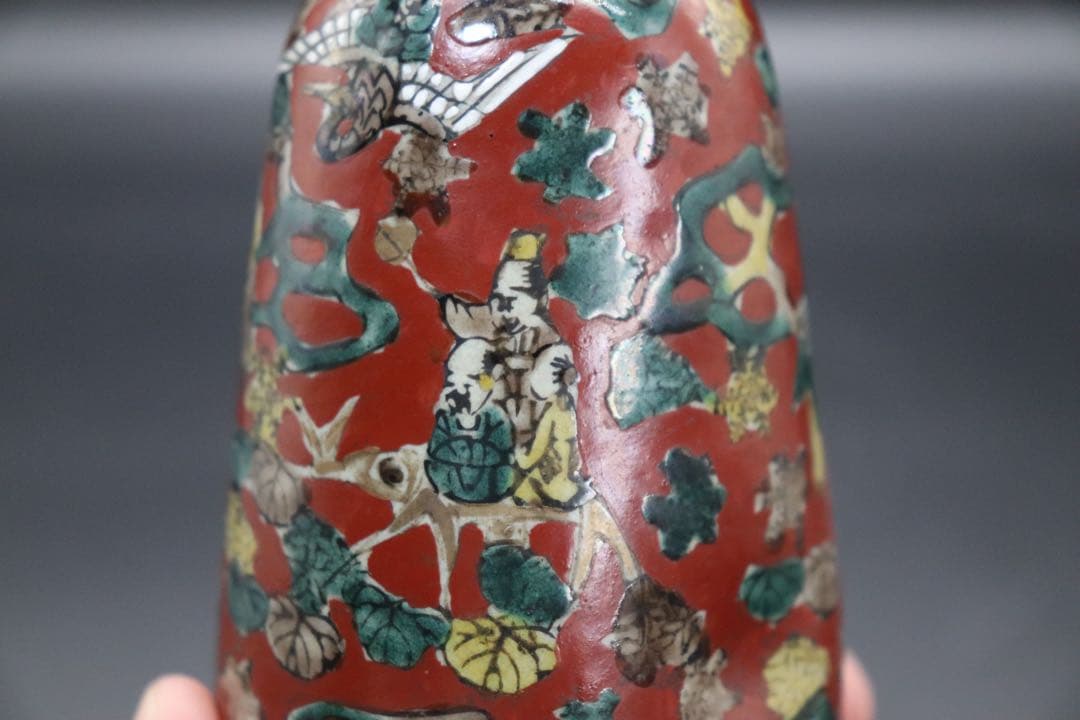 時代　木米　鉢&徳利&くいのみ8点セット　送料込み0916