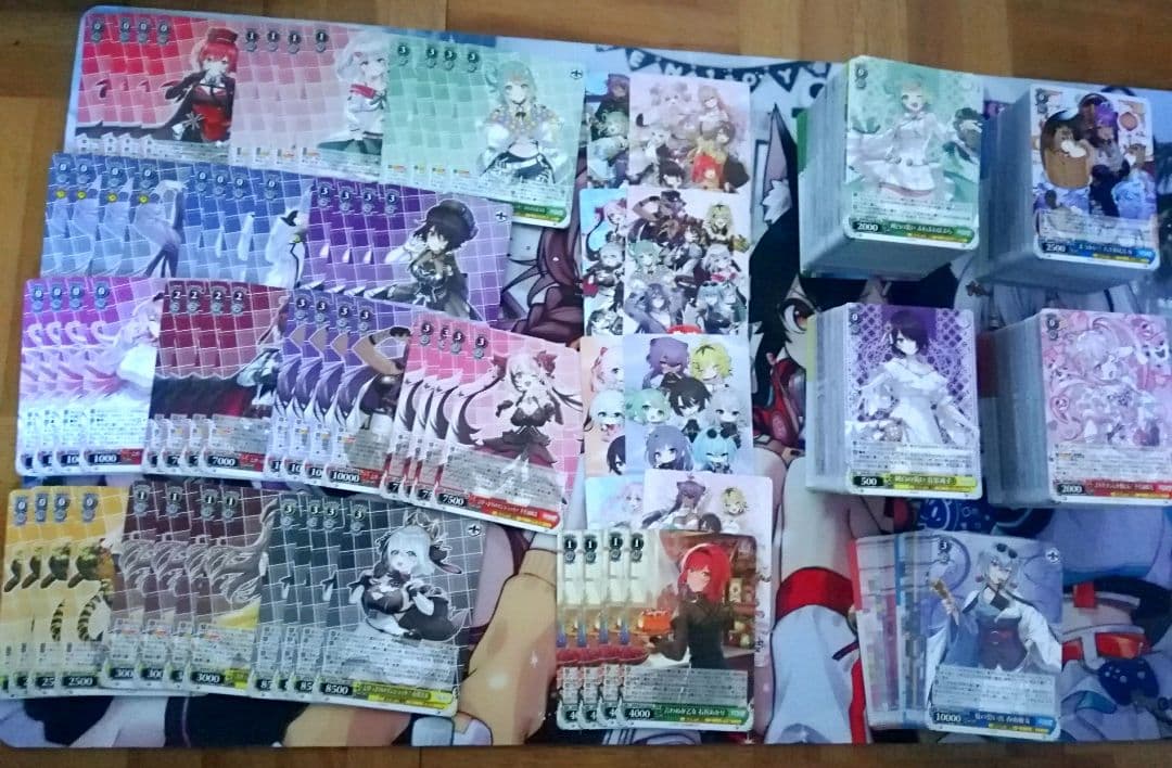 ヴァイスシュヴァルツ　あおぎり高校 RR以下4コン+TD4コン　おまけ付き