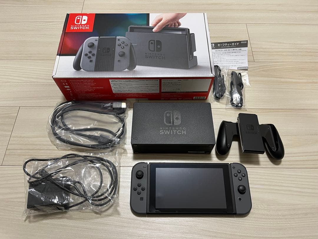 Nintendo Switch 本体 グレー 初期型 ジャンク品