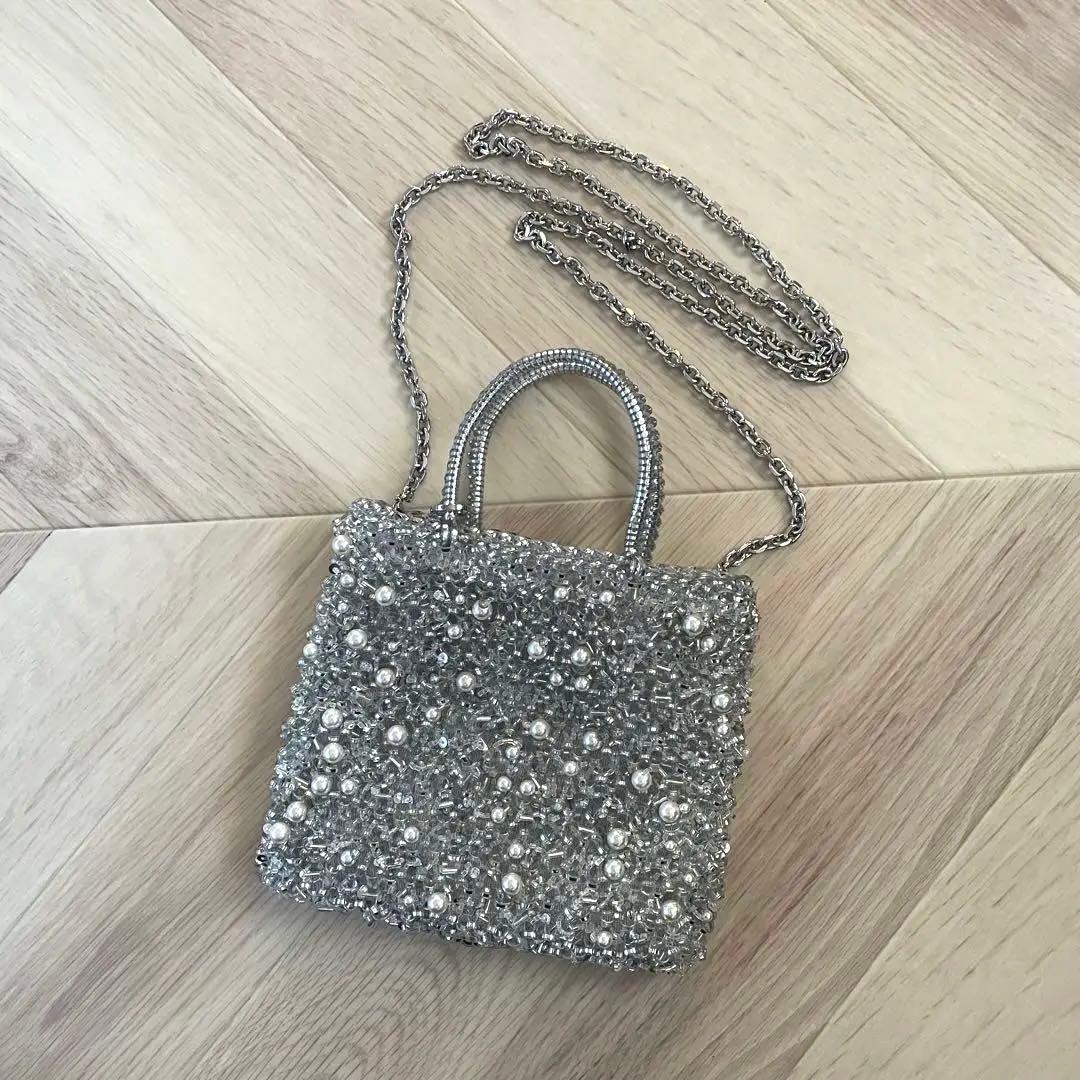 ANTEPRIMA/アンテプリマ　ペルラグリッター スクエアスモール　新品未使用