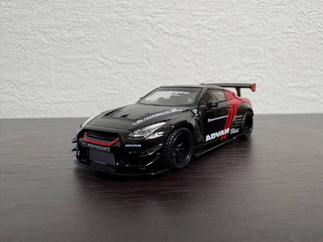 MINI GT GT-R エヴァ advan pandem land rover