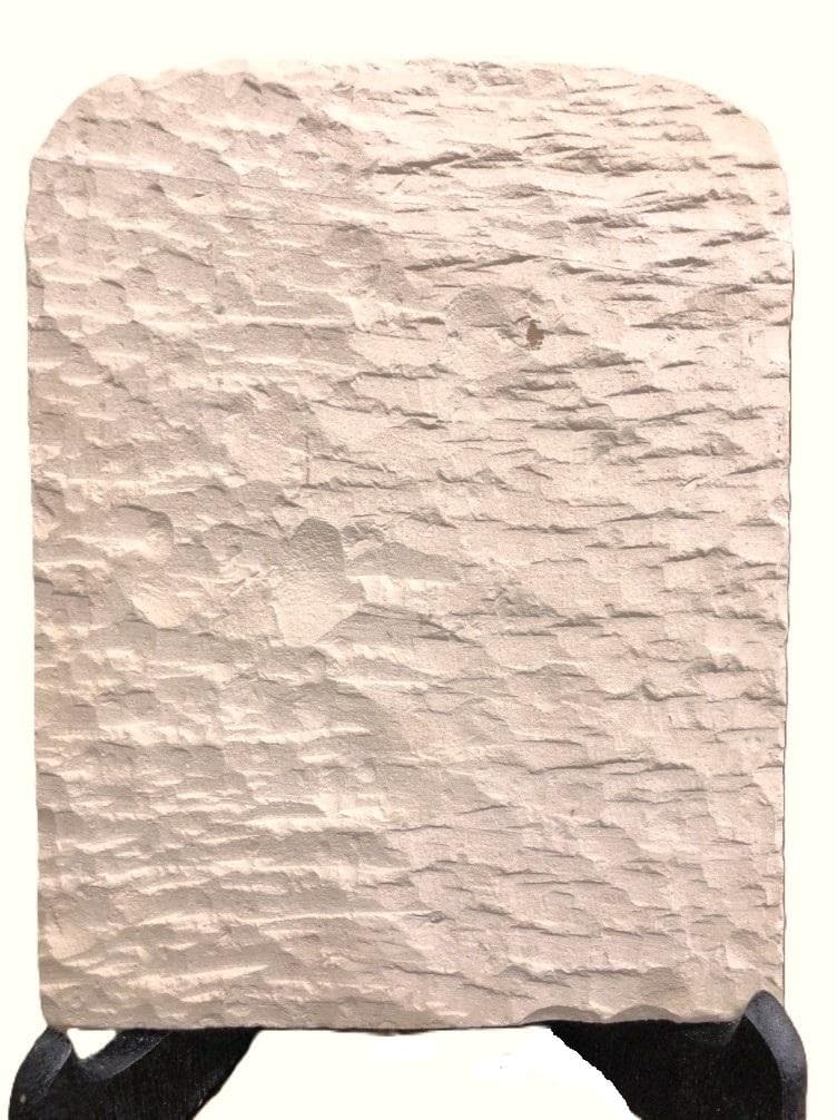 【 エジプト壁画彫刻 】　石灰岩断片　コレクター放出