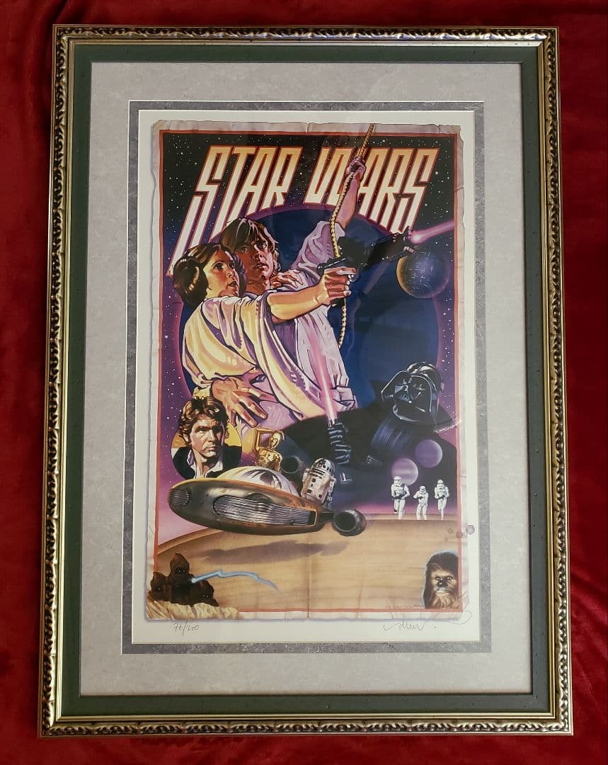 追悼【ドゥルー・ストゥルーザン】直筆サイン入『スター・ウォーズ１』限定200部