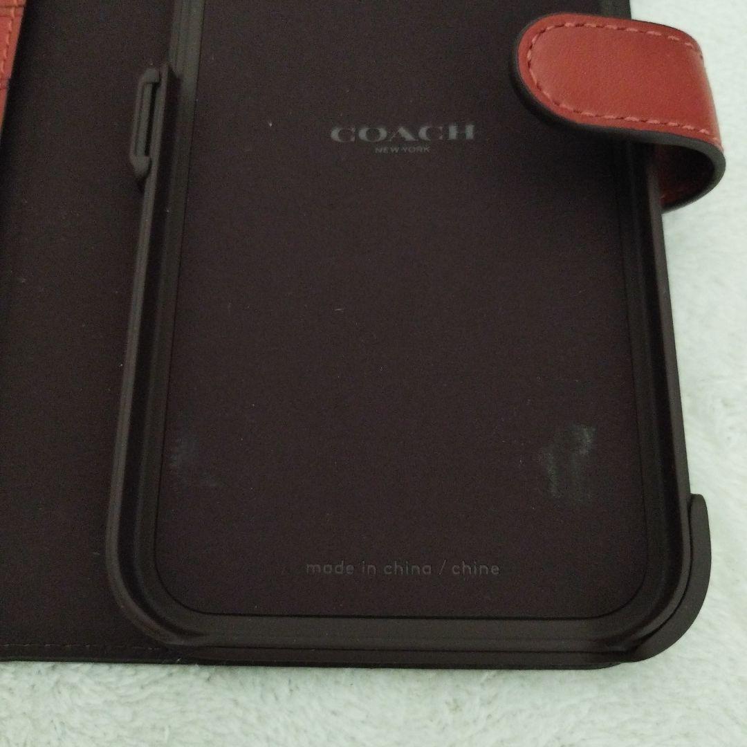 【美品】COACH　コーチ　iPhone 14 pro max　スマホケース