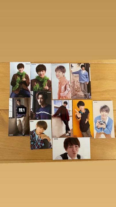 ジャニーズ　Myojo デタカ　メセカ　カレカ　厚紙　まとめ　セット　ばら売り可