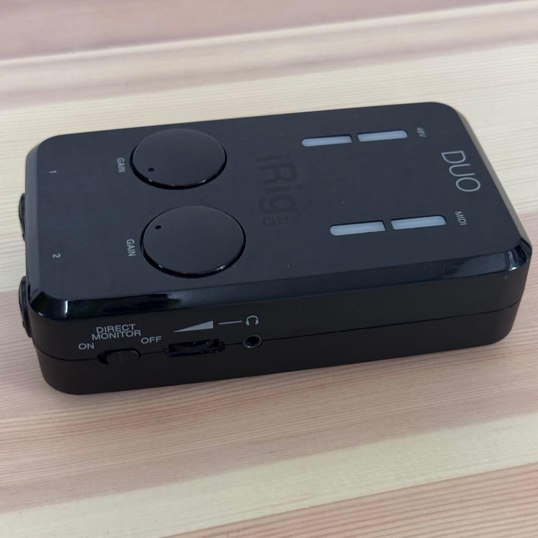 iRig Pro Duo 起動確認済み　iRig Power Bridge付き