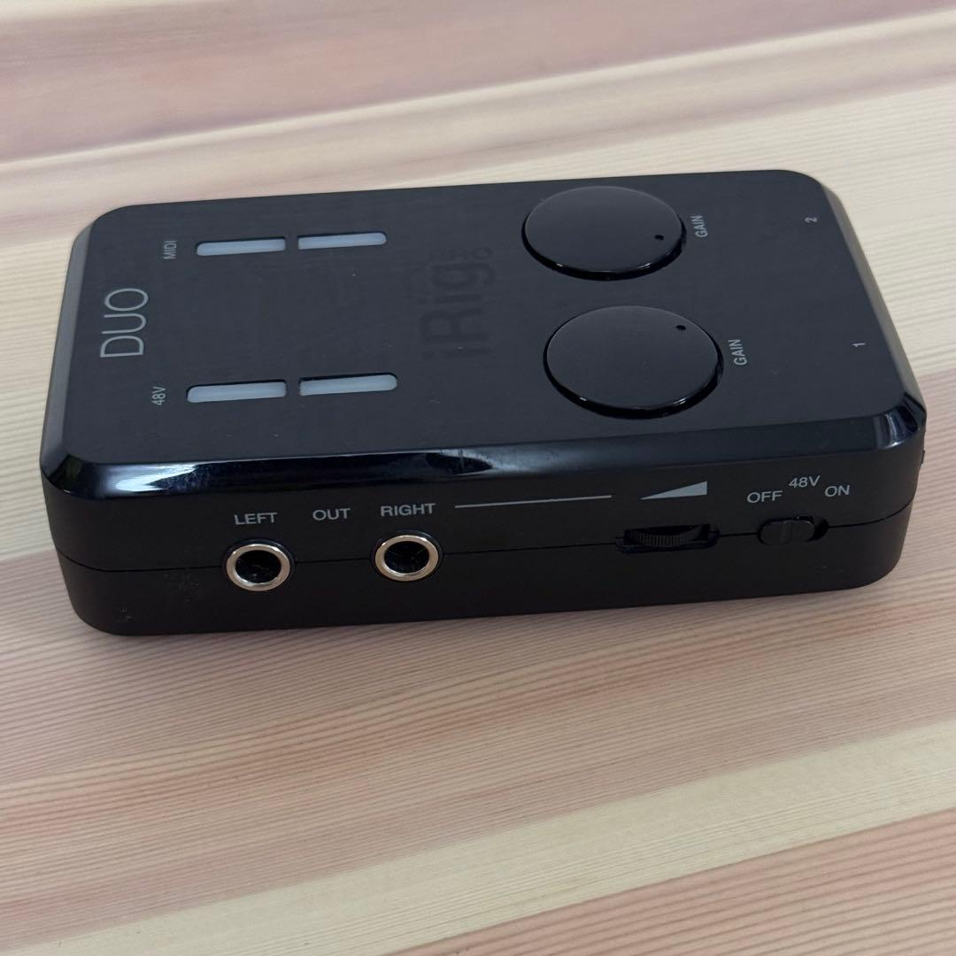 iRig Pro Duo 起動確認済み　iRig Power Bridge付き