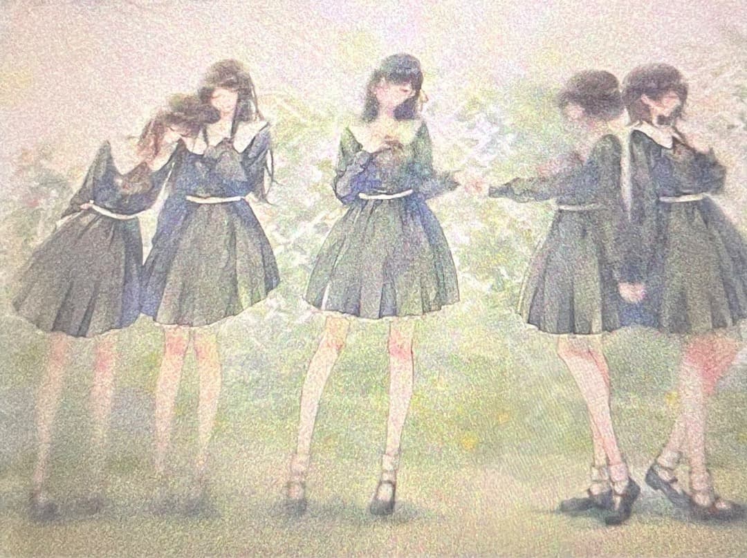 ジークレ版画「harmonie」 ( Innocent Grey Flowers