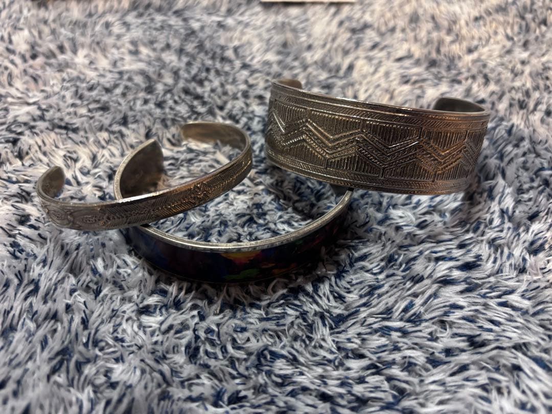Toga Archives バングル 3点セット　トーガ　シルバー　アクセサリー