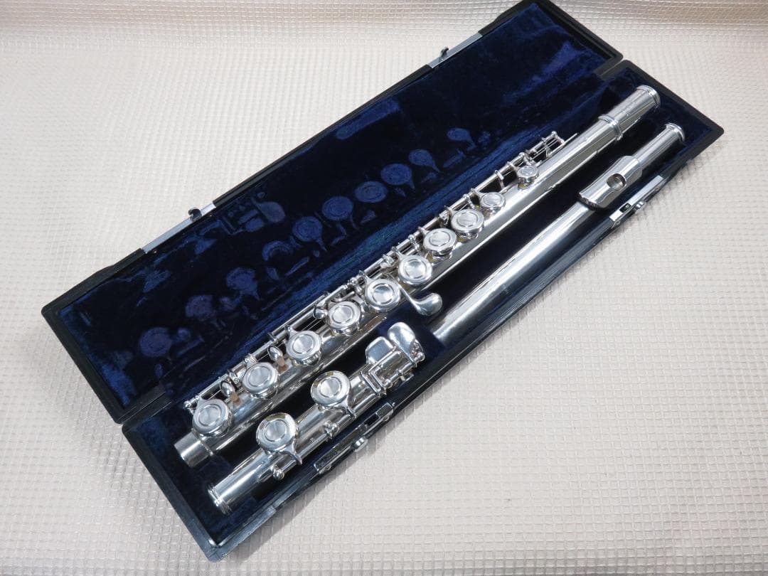 全タンポ＆ヘッド・コルク交換済　フルート　頭部管銀製　ヤマハ　YFL-31