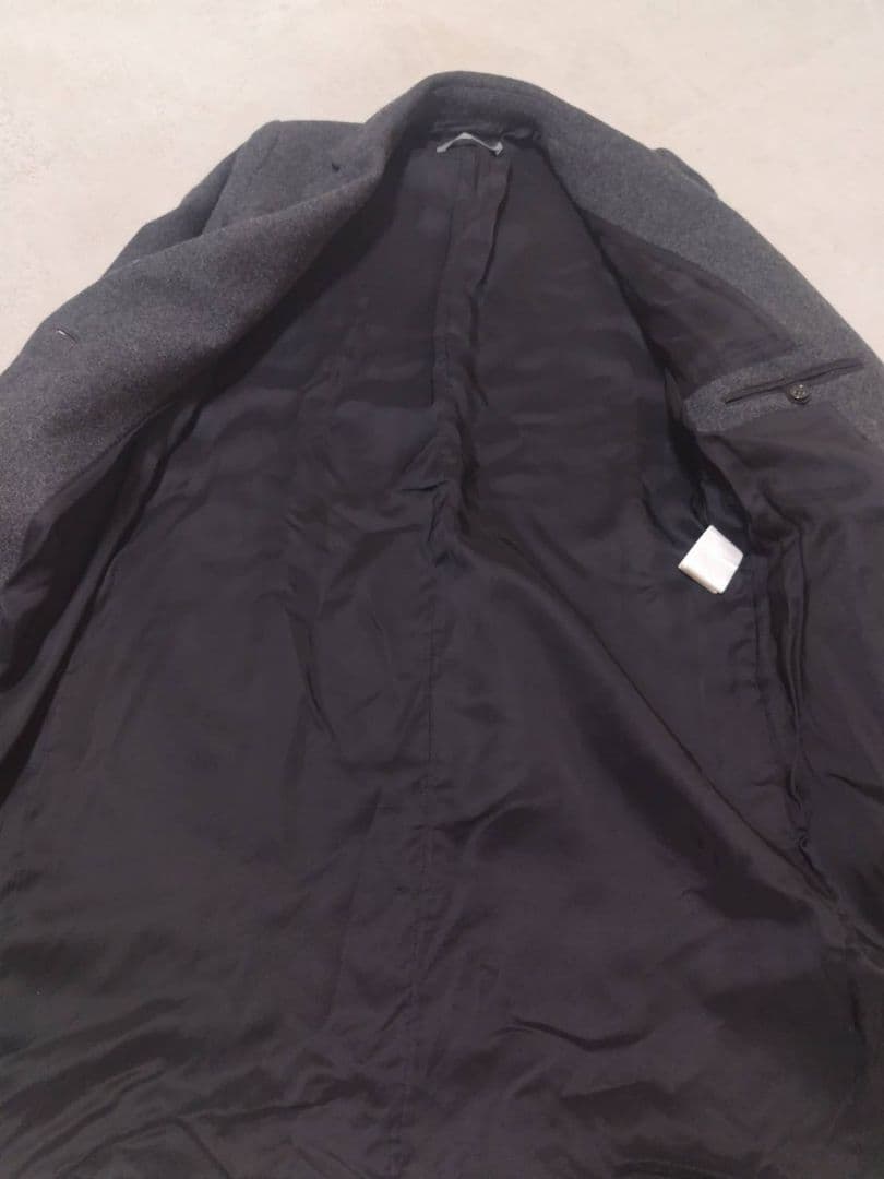 【美品】Theoryluxe ラムウールメルトン コート ロング グレー