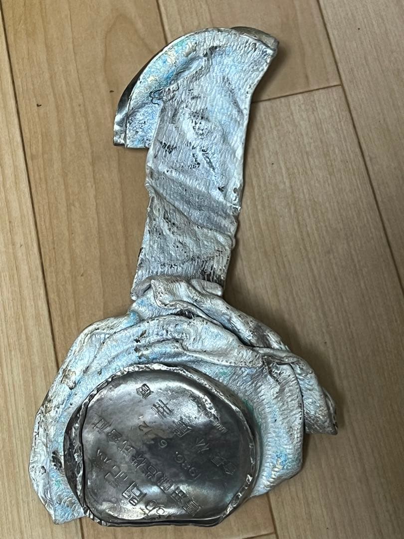 韓国製 1986年記念品 金属工芸品